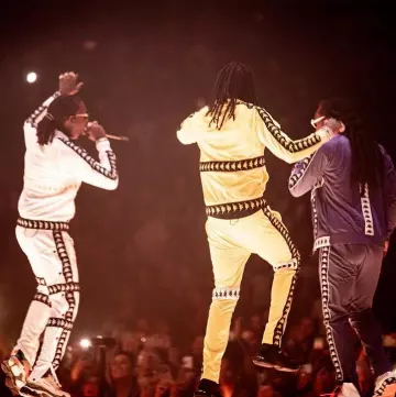 Los chándales que llevan los Migos en la cuenta de Instagram @migos