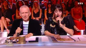 The combination of black Manoush scope by Nolwenn Leroy at The ceremony of Miss France 2018 on TF1