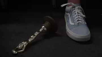Vans Blue Shoes worn by Morgan (Kate McKinnon) as seen in The Spy Who Dumped Me