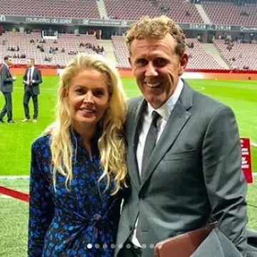La robe imprimée de Carine Galli sur le compte instagram de @carine.galli