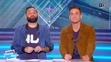 Le t-shirt Supporter de Andreas Kastrinos dans Touche pas à mon poste du 30/10/2018