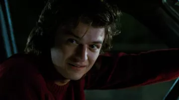 The sweater worn by Steve Harrington (Joe Keery) in Stranger Things S02E09