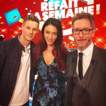 Le costume Palenzo de Jean-Luc Lemoine sur le compte instagram de @wespiserd dans TPMP refait la semaine