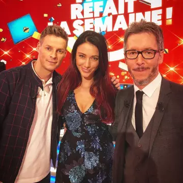 The costume Palenzo of Jean-Luc Lemoine on the account instagram @wespiserd in TPMP redone the week