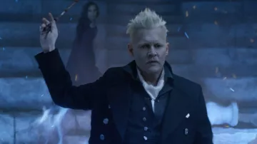 La varita mágica de Gellert Grindelwald (Johnny Depp) en Animales fantásticos: Los crímenes de Grindelwald