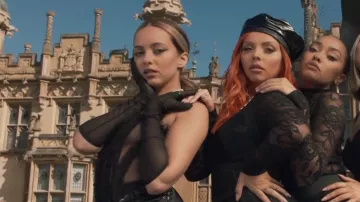 Gants noirs de Jade Thirlwall dans "la Femme Comme Moi" de la musique de la vidéo (Little Mix ft. Nicki Minaj)