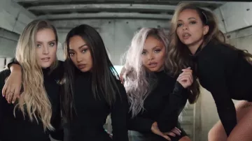 Little Mix wear bizarre outfits to film video for Woman Like Me in London