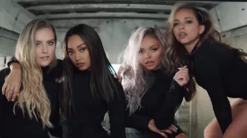 Little Mix wear bizarre outfits to film video for Woman Like Me in