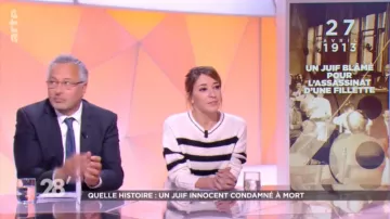 Suéter a rayas de Nadia Daam en 28 minutos a partir del 29/10/2018