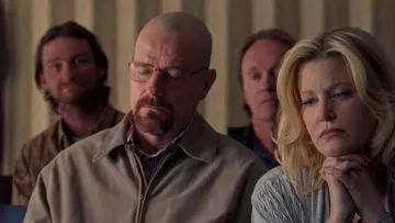 Khaki Tan Jacket worn by Walter White (Bryan Cranston) as seen in Breaking Bad outfits (S04E04)