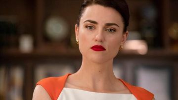 The dress Boss worn by Lena Luthor (Katie McGrath) in Supergirl S04E04