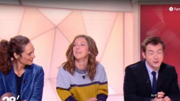 The sweater sequined Marie Bonnisseau in 28 minutes of 27/10/2018