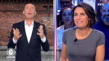 The earrings of Alessandra Sublet's in It is Canteloup the 05/11/2018