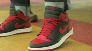 Nike Air Jordan 1 Sneakers worn by Morris (Rainn Wilson) as seen in The Meg