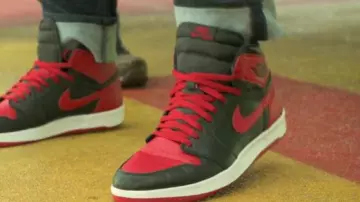 Nike Air Jordan 1 Sneakers worn by Morris (Rainn Wilson) as seen in The Meg