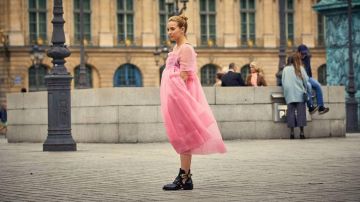 Botas recortadas usadas por Villanelle (Jodie Comer) en Killing Eve (S01E07)