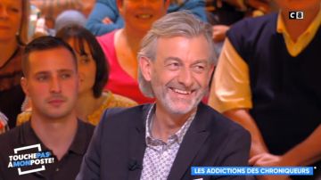 La camiseta estampada de Gilles Verdez en Touche pas à mon poste del 07/11/2018