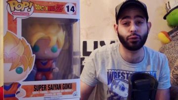 La figura funko pop de Goku Saiyan del club de lucha libre en My Collection: 50 Funko Pop! (WWE, DBZ, GoT, Marvel, Friends, etc...)