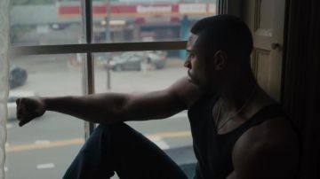 The marcel black worn by Adonis Johnson (Michael B. Jordan) in CREED II