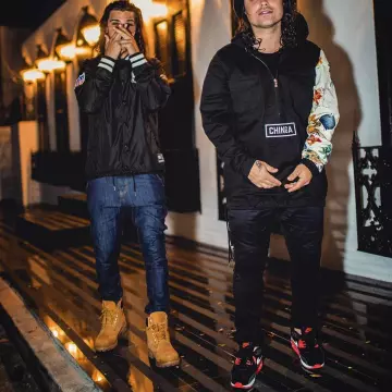 Les Sneakers Nike Air Max 90 Anniversary "black Croc" portées par Chris Van Den Hoef sur le compte instagram de @dvbbs