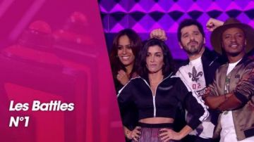 Le veste crop zippée Palm Angels de Jenifer dans The Voice Kids le 09.11.2018