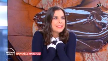 La Robe col vague de Raphaele Marchal dans William à midi du 07/11/2018