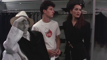 Senor Pizza tee shirt porté par Randy Bodek (Patrick Dempsey) comme on le voit dans Loverboy