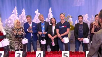 La camiseta azul de Gilles Verdez en Touche pas à mon poste del 06/11/2018
