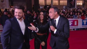 Le pantalon noir à sequins de Jenifer dans NRJ Music Awards du 10/11/2018