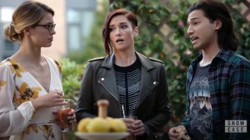 La chaqueta de piel Iro usada por Alex Danvers (Chyler Leigh) en Supergirl S04E05