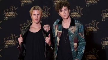 La  Veste Imprimée de César (Ofenbach) dans NRJ Music Awards 2018
