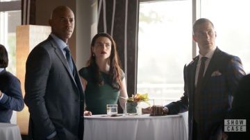 The green dress Roland Mouret Lena Luthor (Katie McGrath) in Supergirl S04E05