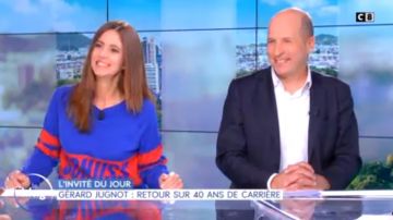 Le pull schuss de Caroline Munoz dans William à midi du 08/11/2018