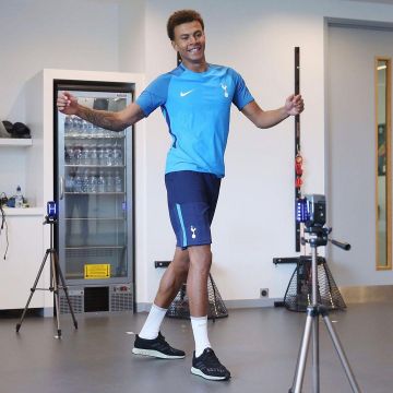 Adidas Futurecraft 4D sneakers worn by Dele Alli on his Instagram account @dele