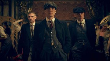 La réplique du costume en tweed porté par Thomas Shelby (Cillian Murphy) dans Peaky Blinders S03E01