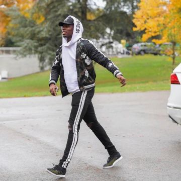 Les sneakers Adidas Pureboost RBL portées par Paul Pogba sur son compte Instagram @paulpogba