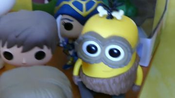 El funko pop de un Cro Minion en los Minions de Ptikouik en el vídeo ALL MY COLLECTION OF FUNKO POP!!