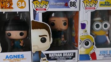El funko pop de Nathan Drake en Uncharted 4 de Ptikouik en el vídeo ALL MY COLLECTION OF FUNKO POP!!