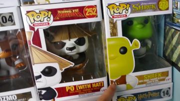 El funko pop de Po con Chapeau en el Kung fu panda de Ptikouik en el video ALL MY FUNKO POP COLLECTION !!