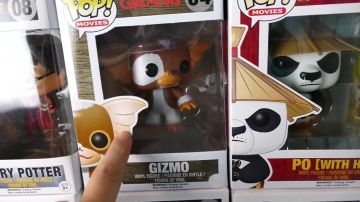 El funko pop de Gizmo en The Gremlins de Ptikouik en el vídeo ALL MY COLLECTION OF FUNKO POP!!