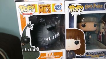 Funko pop de Kyle en Ugly and Wicked Me 3 de Ptikouik en el video ALL MY FUNKO POP COLLECTION !!