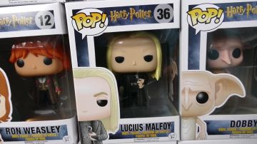 El funko pop de Lucius Malfoy en Harry Potter de Ptikouik en el vídeo ALL MY COLLECTION OF FUNKO POP!!
