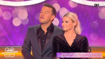 La Robe en velours avec strass de Kelly Vedovelli dans TPMP fait son bêtisier du 16/11/2018