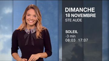 Le top col bijou de Gennifer Demey dans Météo (m6) du 17/11/2018
