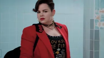 Le top à sequin Di$count Universe de Heather Chandler (Melanie Field) dans Heathers S01E04