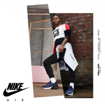 Las nike air max 270 zapatillas usadas por Raheem Sterling en la cuenta de instagram de @sterling7