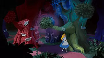 The replica of the dress of Alice in Alice in wonderland