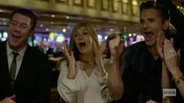 Ramy Brook Antonia Agrémentée de Paysan du Haut porté par Debra Newell (Connie Britton) comme on le voit dans de Sales Jean-S01E01