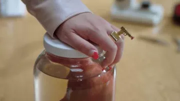 Melody Ehsani Gun Ring worn by Heather Chandler (Melanie Field) as seen in Heathers S01E06