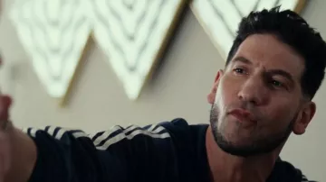 Sweatshirt Adidas black worn by Florek (Jon Bernthal) in Widows
